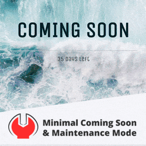 Coming Soon & Maintenance Mode Pages - done in under a minute!