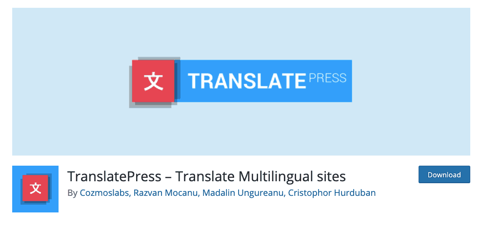 Translate Press