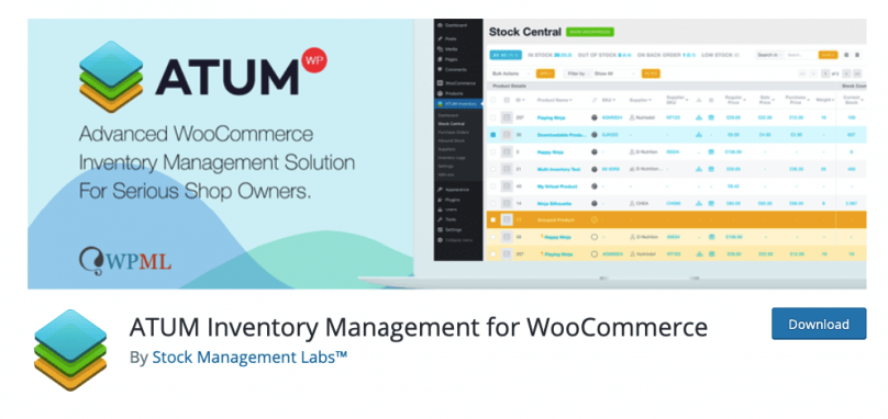 wordpress inventory manager plugin