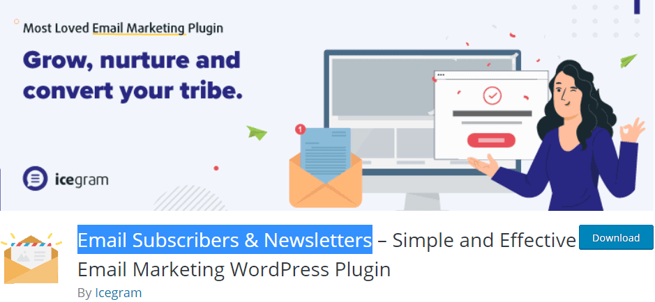 Email Subscribers & Newsletters plugin