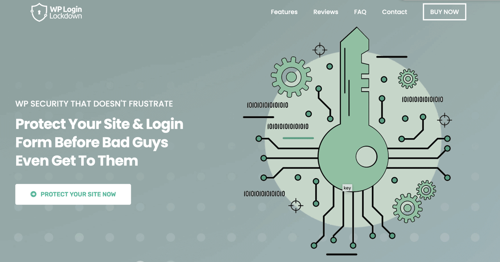 WP Login LockDown landing page