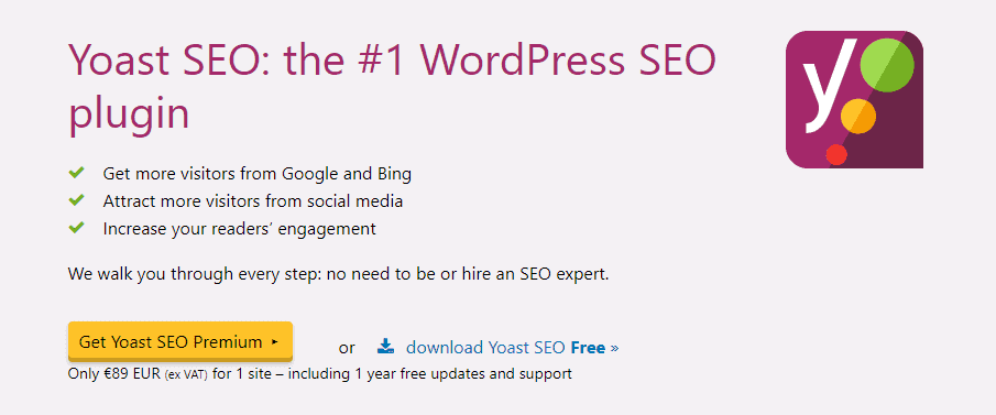 Yoast SEO plugin