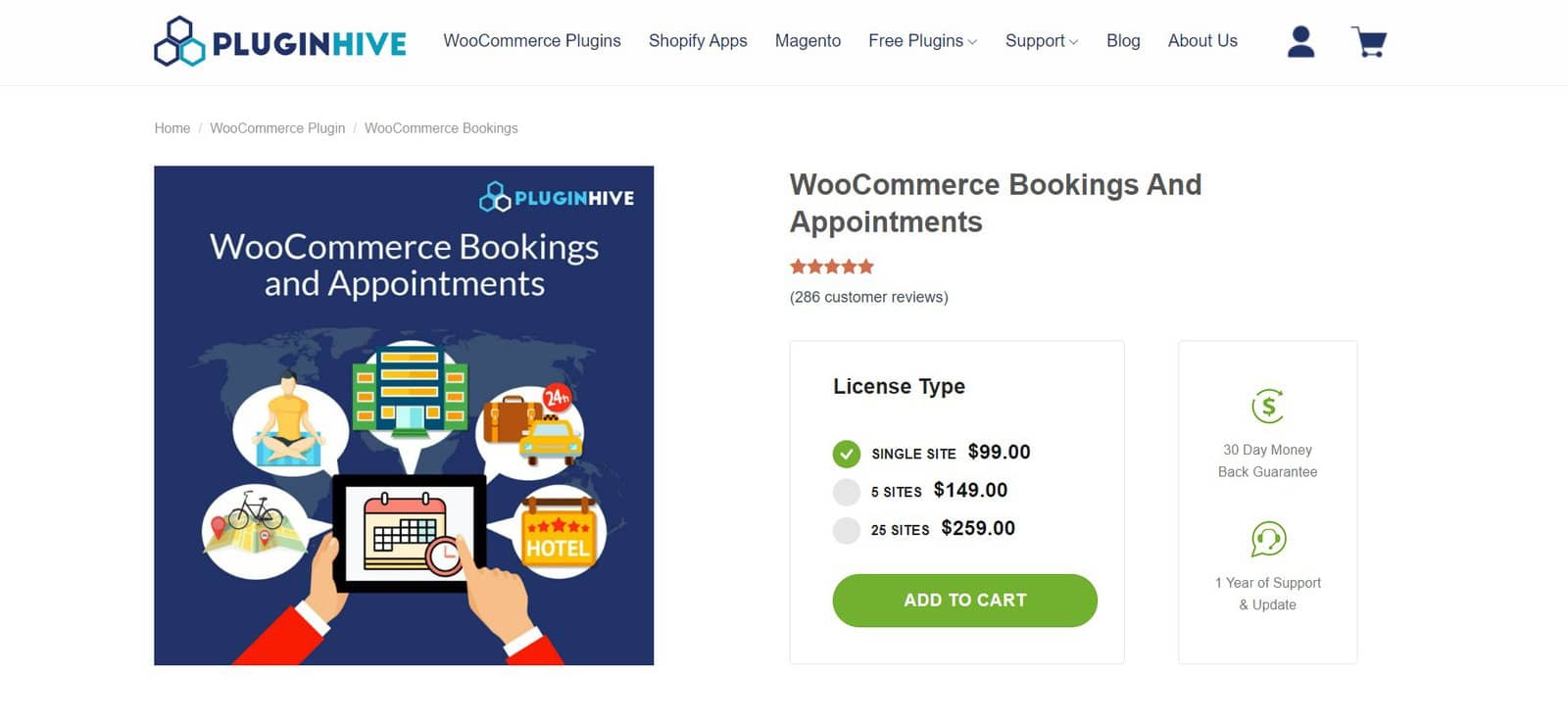 Woocommerce bookings and-appointments