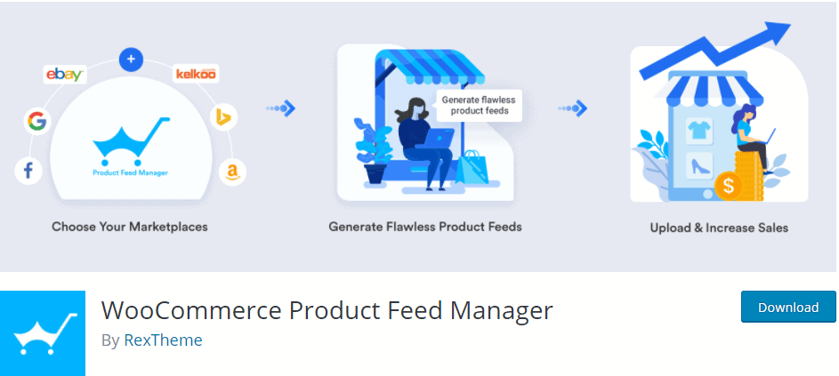 Woocommerce product feed manager