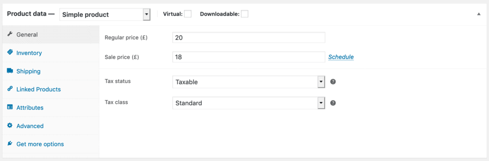 Product data