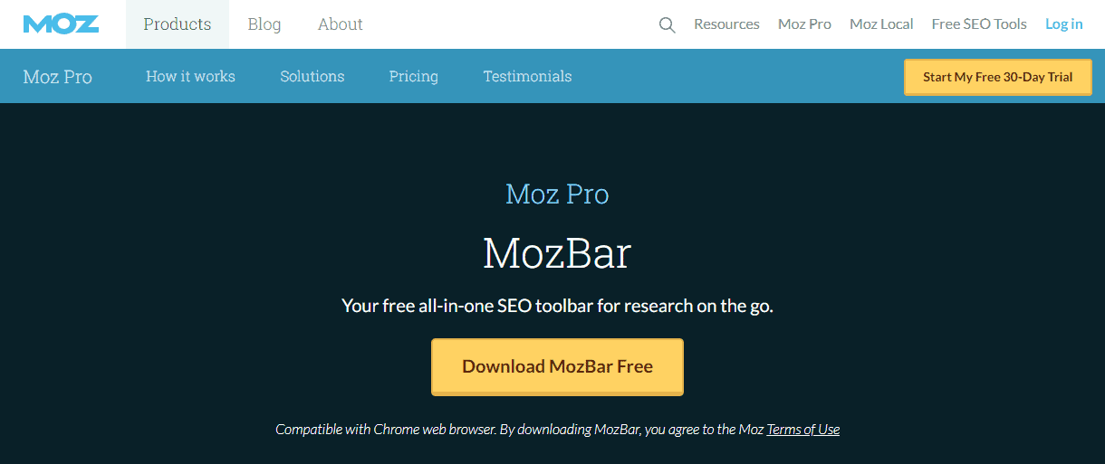 MozBar