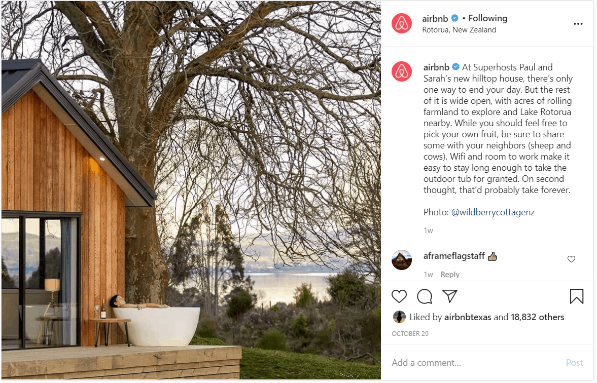 Airbnb Instagram