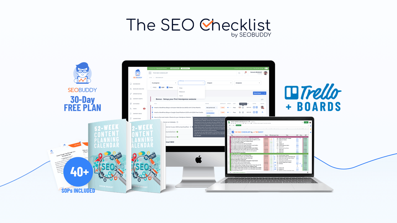 SEO Checklist promo banner