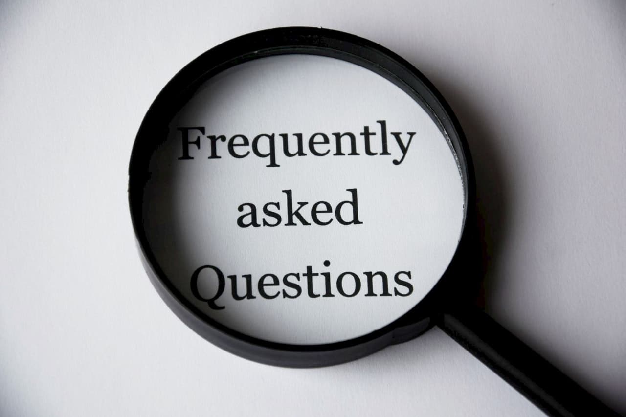 Paper saying frequently asked questions 