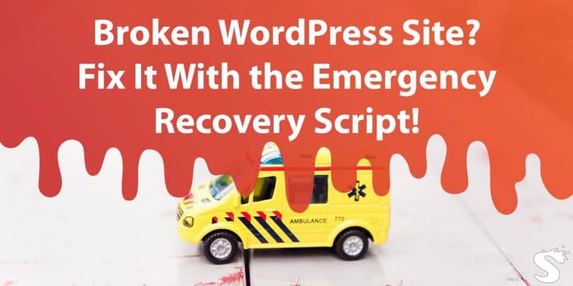 Broken WordPress Site? Fix It With the Free Emergency Recovery Script!