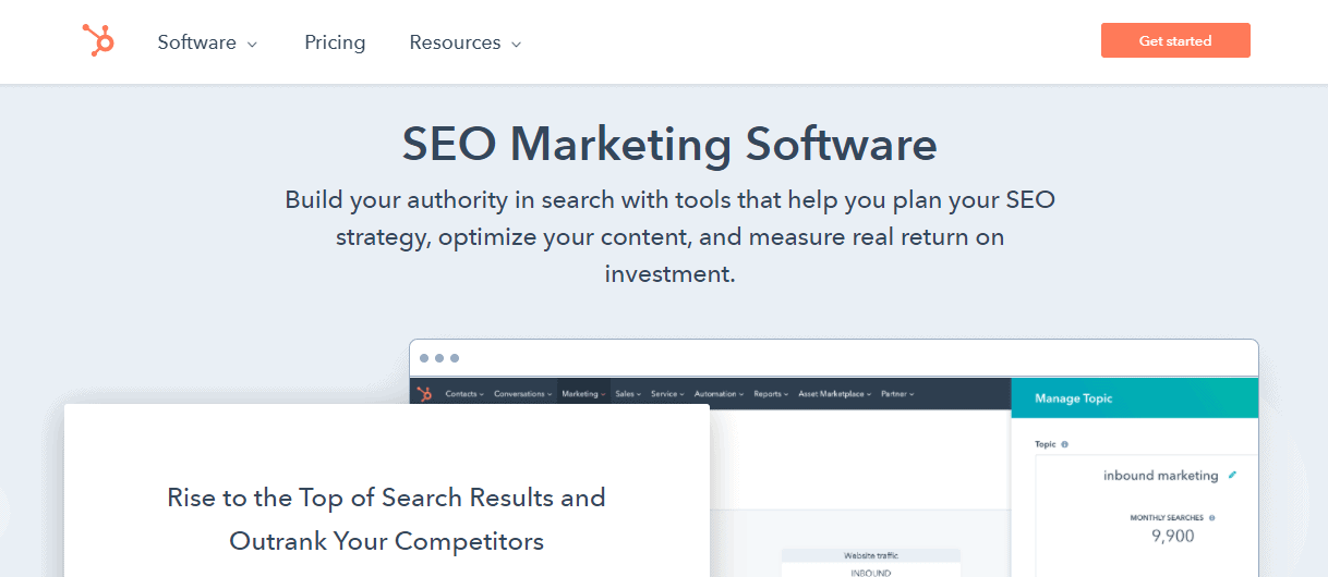 HubSpot’s SEO tools