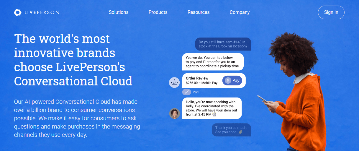 LivePerson's Conversational Cloud