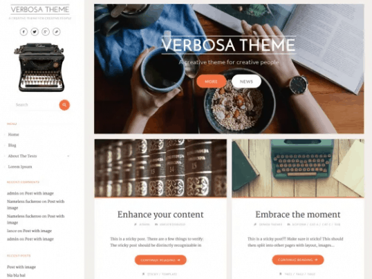 Verbosa theme