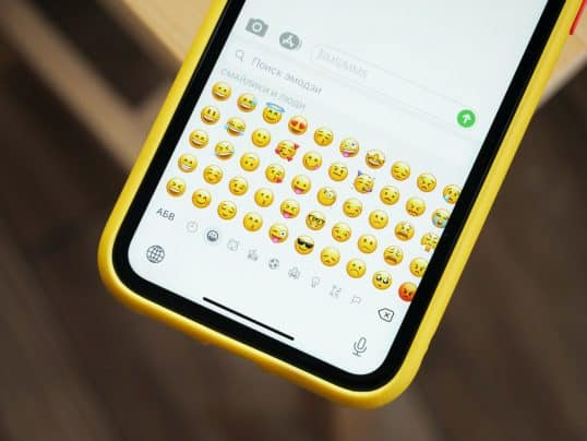 Emoji on the phone