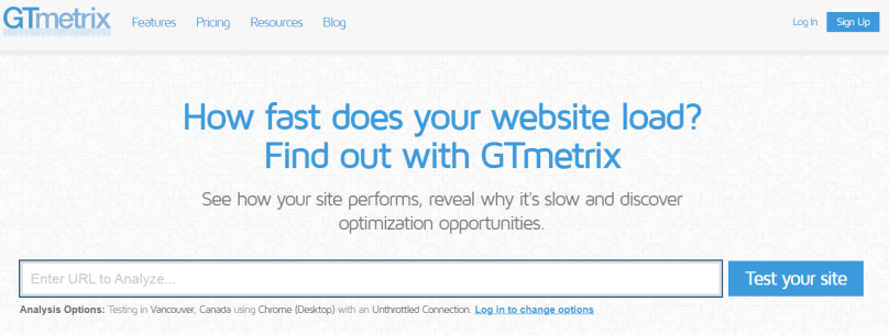 GTmetrix