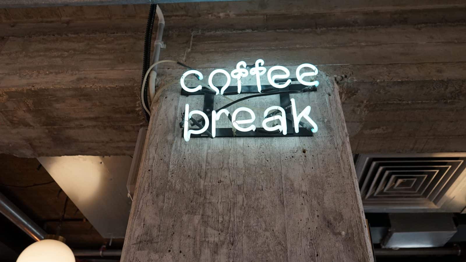 Coffee break