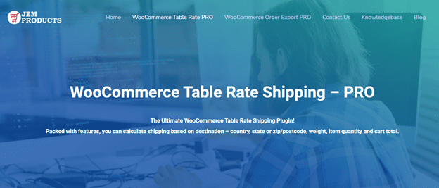 WooCommerce Table Rate Shipping