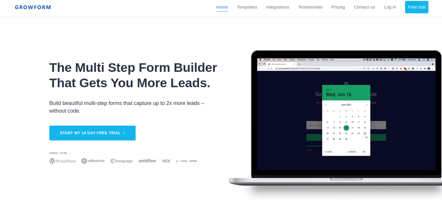 Growform Multi Step Form Builder