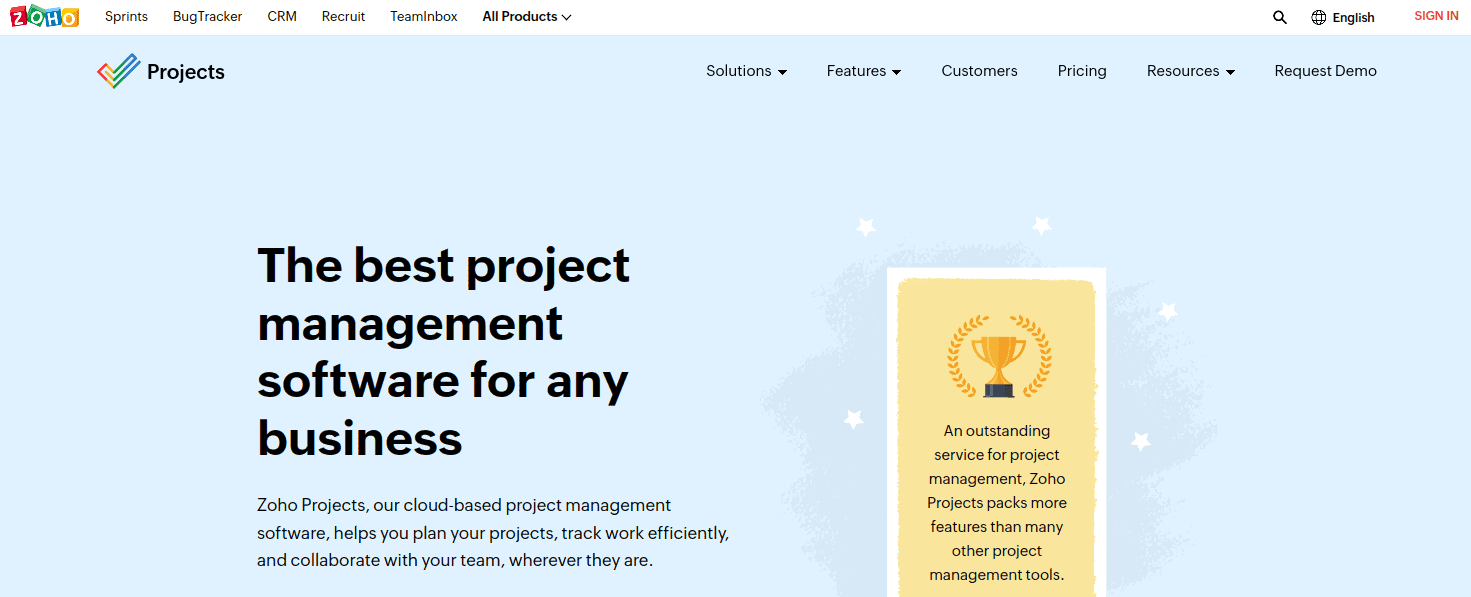 Zoho Projects