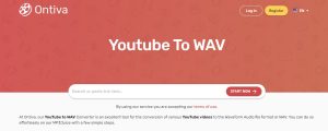 Ontiva YouTube to WAV Converter