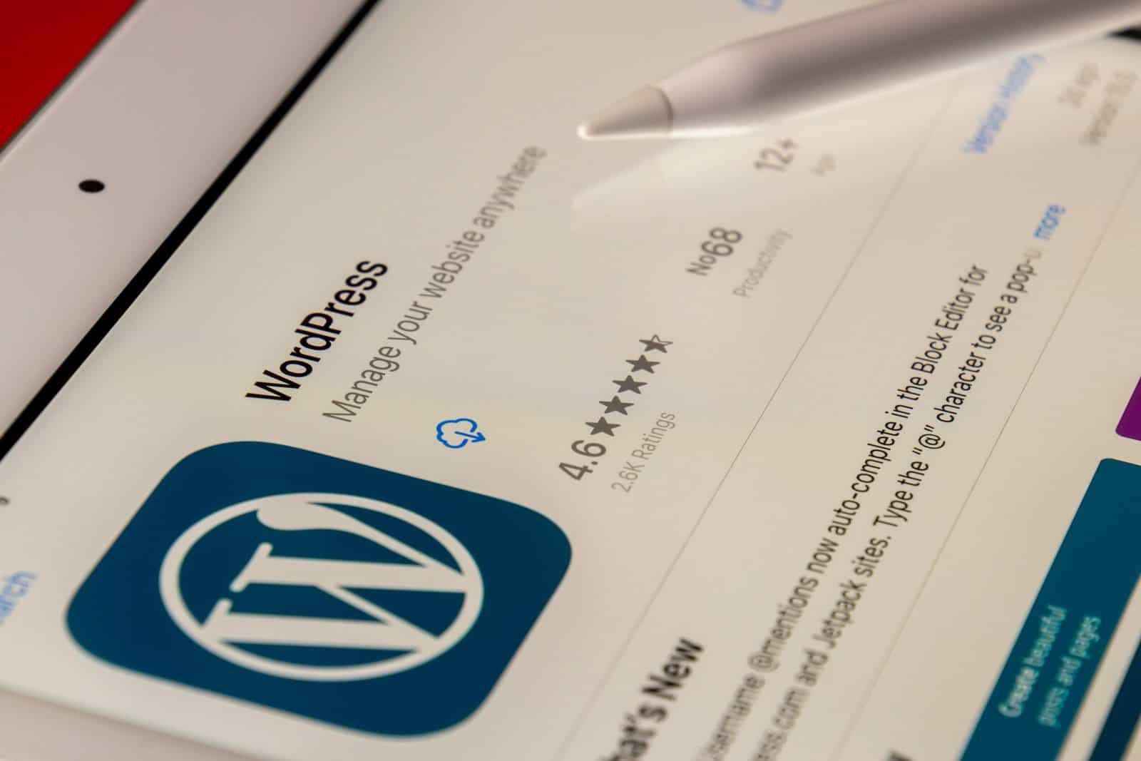 wordpress app