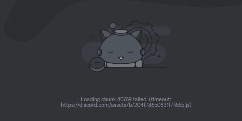 Why Does Discord Show a Loading Chunk Error?