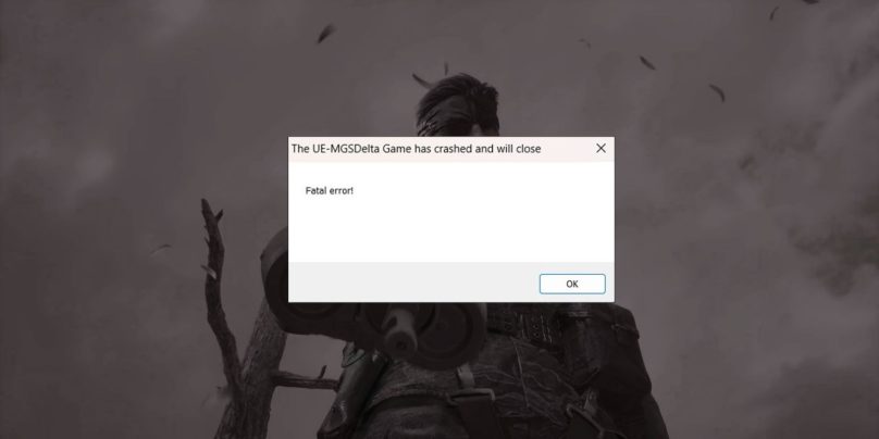What Is the MGS Delta Fatal Error